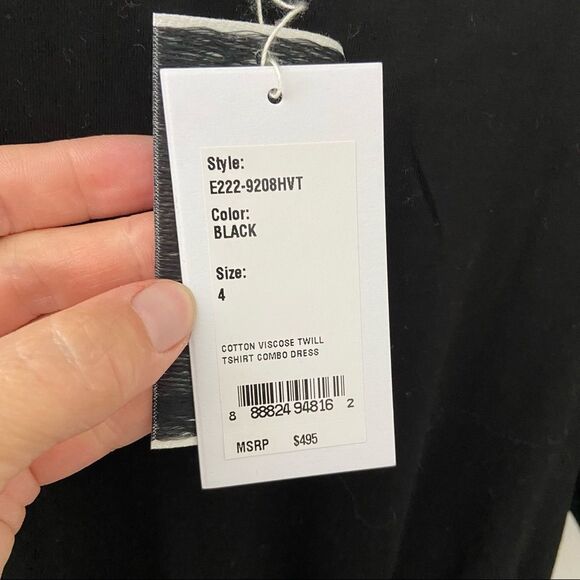 3.1 Phillip Lim T-shirt Combo Dress 4 - Picture 5 of 9